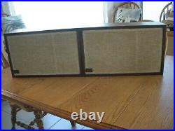 Vintage 1972 Acoustic Research AR-6 Loudspeaker Pair withoiled Walnut Cabinet