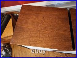 Vintage 1974 Acoustic Research AR-2ax Three Way Speakers, Pair Nice
