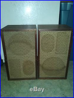 Vintage 60's Acoustic Research AR-2a Speakers