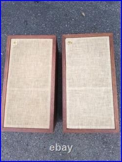 Vintage 60's Pair Of Acoustic Research AR-4 Speakers Free Ship