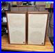 Vintage 60s Acoustic Research Model AR-2AX Wooden Speakers Tested Working