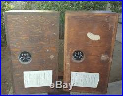 Vintage ACOUSTIC RESEARCH AR 3A Speakers AR3a