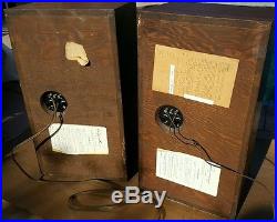 Vintage ACOUSTIC RESEARCH AR 3 Speakers AR3 Walnut Original