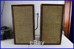 Vintage ACOUSTIC RESEARCH AR-4 SPEAKER SYSTEM All Original