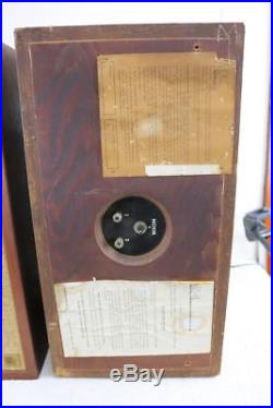 Vintage ACOUSTIC RESEARCH AR-4 SPEAKER SYSTEM All Original