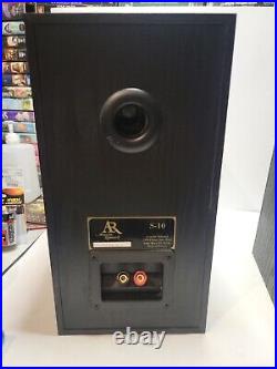 Vintage ACOUSTIC RESEARCH S-10 SPEAKERS Great Shape