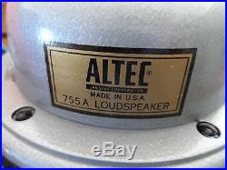 Vintage ALTEC 755A 8 Speakers Driver Western Electric WE Acoustic Research AR1