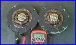 Vintage AR3 AR3A Acoustic Research Midrange Mid Drivers Speakers Pair 1968 Work