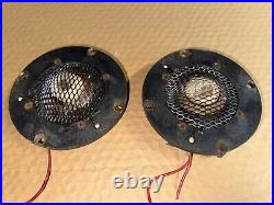 Vintage AR3 AR3A Acoustic Research Midrange Mid Drivers Speakers Pair Not Workin