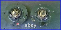 Vintage AR3 AR3A Acoustic Research Midrange Mid Drivers Speakers Pair Not Workin