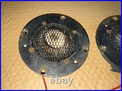 Vintage AR3 AR3A Acoustic Research Midrange Mid Drivers Speakers Pair Not Workin