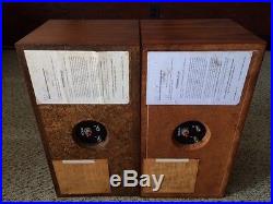Vintage AR4X Speakers Perfect Set Original Boxes