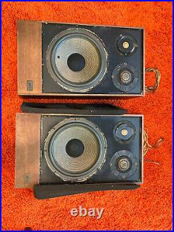 Vintage AR-11 Acoustic Research HiFi Stereo Speakers Ar3ax ar2ax