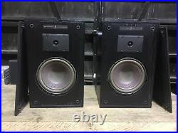 Vintage AR 18BX Acoustic Research Speakers Loudspeakers Black AR 18BX19264 Used