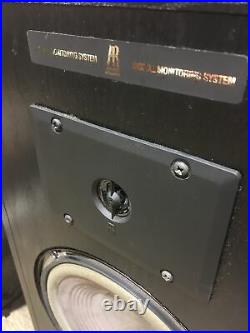 Vintage AR 18BX Acoustic Research Speakers Loudspeakers Black AR 18BX19264 Used