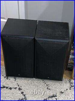 Vintage AR 208 HO Audiophile Acoustic Research 208 HO Bookshelf Speakers Pair