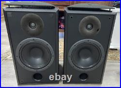 Vintage AR 208 HO Audiophile Acoustic Research 208 HO Bookshelf Speakers Pair