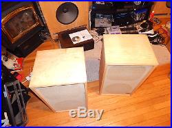 Vintage AR-2X Acoustic Speakers in Original Boxes
