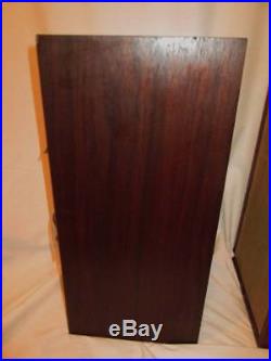 Vintage AR 4x Acoustic Research Speakers Tested Working Oiled Walnut Wood Lot 2