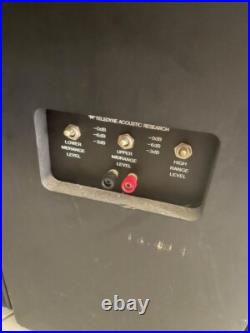 Vintage AR-90 AR90 Acoustic Research Stereo Speakers Teledyne For Hifi Receiver Vintage AR-90 AR90 Acoustic Research Stereo Speakers Teledyne For Hifi Receiver