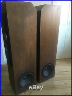 Vintage AR 9 Acoustic Research AR9 Speakers