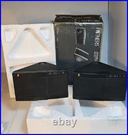 Vintage AR ACOUSTIC RESEARCH Powered Partner 570 Speakers Set Open Box, READ