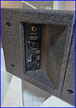 Vintage AR ACOUSTIC RESEARCH Powered Partner 570 Speakers Set Open Box, READ