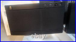 Vintage AR ACOUSTIC RESEARCH Powered Partner 570 Speakers Set Open Box, READ