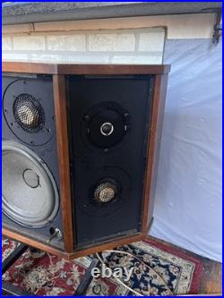 Vintage AR Acoustic Research LST-2 Speakers Great Working And Visual Condition