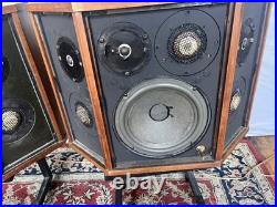 Vintage AR Acoustic Research LST-2 Speakers Great Working And Visual Condition
