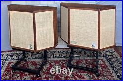 Vintage AR Acoustic Research LST-2 Speakers Great Working And Visual Condition