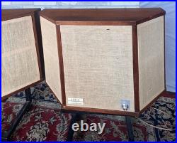 Vintage AR Acoustic Research LST-2 Speakers Great Working And Visual Condition