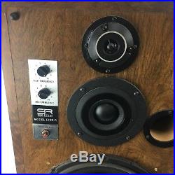Vintage AR Acoustic Research Model 1200-G Floor Speakers Sound Awesome