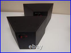 Vintage AR Acoustic Research Rock Partner Model Retro Black Speakers