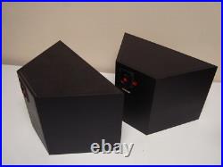 Vintage AR Acoustic Research Rock Partner Model Retro Black Speakers
