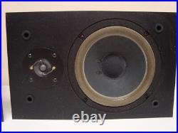 Vintage AR Acoustic Research Rock Partner Model Retro Black Speakers