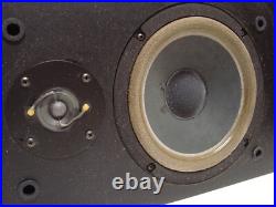 Vintage AR Acoustic Research Rock Partner Model Retro Black Speakers