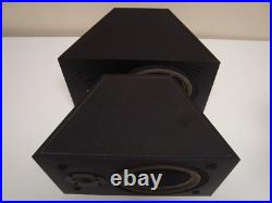 Vintage AR Acoustic Research Rock Partner Model Retro Black Speakers