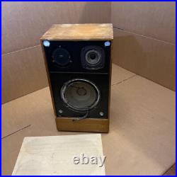Vintage AR Acoustic Research Teak Hifi Bookshelf Speaker Working
