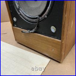 Vintage AR Acoustic Research Teak Hifi Bookshelf Speaker Working
