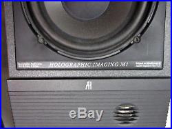 Vintage AR M1 Acoustic Research Holographic Imaging Bookshelf Speakers Vintage AR M1 Acoustic Research Holographic Imaging Bookshelf Speakers