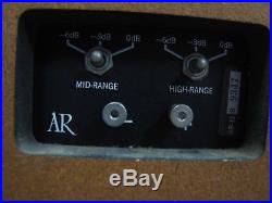 Vintage AR speakers AR-11 Acoustic Research NEW FOAM SURROUNDS Vintage AR speakers AR-11 Acoustic Research NEW FOAM SURROUNDS