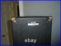 Vintage Acoustic Floor Standing Column Speakers serial number PB3588 PB3589