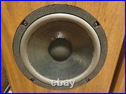 Vintage Acoustic Research 18BXi Speakers Refoamed Digital Monitoring System Used