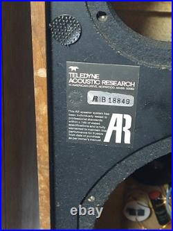 Vintage Acoustic Research AR11 No Speakers Boxes Only