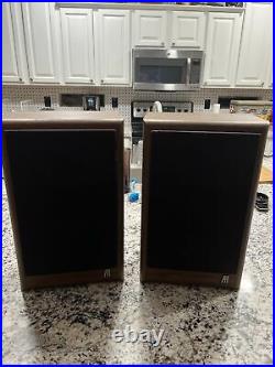 Vintage Acoustic Research AR18B Speakers AR AR18 Tested Used Serviced Refoamed
