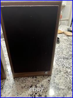 Vintage Acoustic Research AR18B Speakers AR AR18 Tested Used Serviced Refoamed