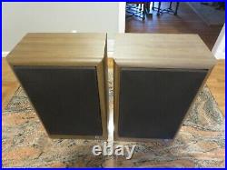 Vintage Acoustic Research AR18B Speakers Refoamed Consecutive Serial Number Used