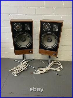 Vintage Acoustic Research AR18 HiFi Speakers 60W Need Attention For Repair