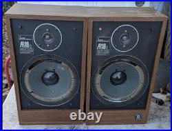 Vintage Acoustic Research AR18s Bookshelf Speakers Pair for Repair